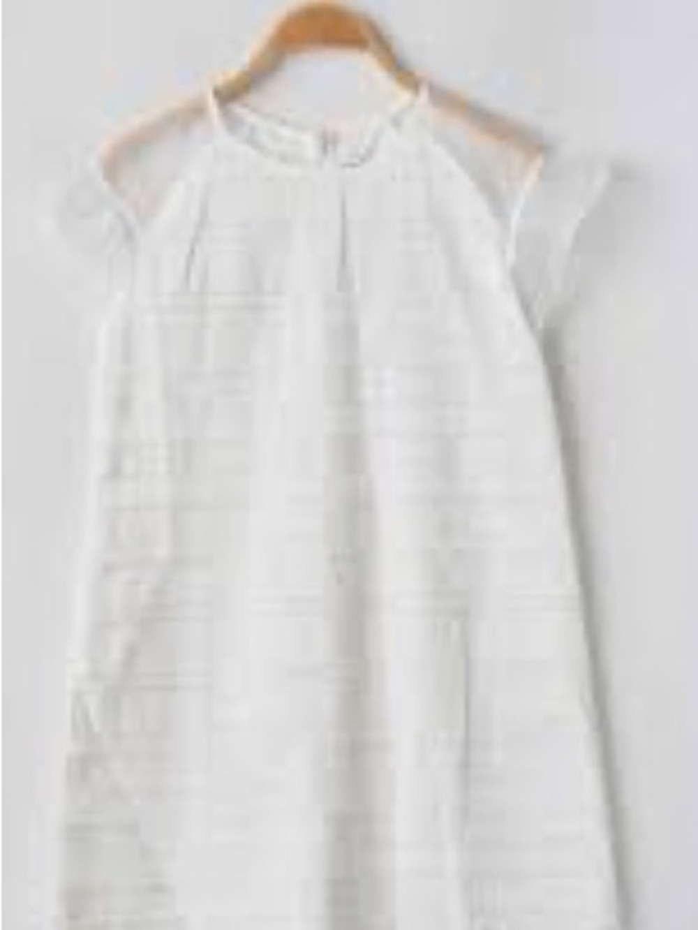 Mayoral White Cap Sleeve A-Line Dress for Girls/juniors